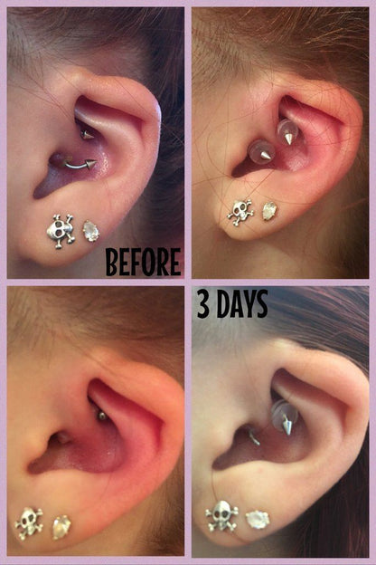 7mm Silicone No Pulling Piercing Disc - Pierced n Proud
