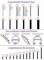 The Belly Piercing Size Guide Help Guide