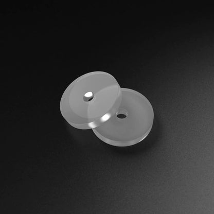 5mm and 7mm LobeLove Silicone No Pulling Piercing Disc Healing Bumps - Pierced n Proud