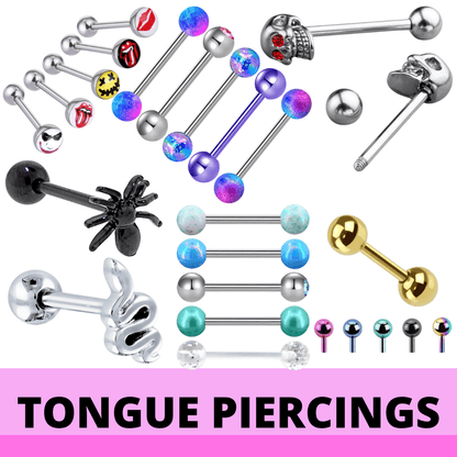 Tongue Piercing Monthly Subscription Club - Pierced n Proud