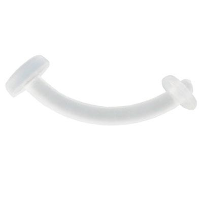 8mm Curved Eyebrow Retainer with O Ring - Pierced n Proud